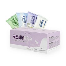 신용카드 사이즈 물에 잘 녹는 휴대용 비데물티슈10팩 번호 97499EA, 1, 본상품선택