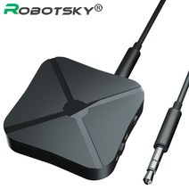 블루투스 4.2 송수신기 오디오 음악 무선 어댑터 3.5mm AUX 잭 TV PC 용, 블루투스 v4.2
