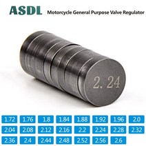 엔진 벨브 조정 오토바이 엔진 부품 조정 가능한 밸브 패드 심 직경 8.85-8.9mm 두께 1.72mm - KTM # c 용, 01 valve 1.92 to 2.08