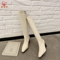 셀럽당 여성 롱 부츠 추동 스판 부츠 여성 부츠