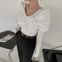 다바걸 레디스리본티셔츠