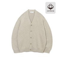 COSTUME O’CLOCK 코튼100소프트 베이직 가디건 오트밀 COOSCD001OATMEAL SOFT BASIC CARDIGAN OATMEAL YE