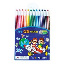 무지개 색연필 12색 색칠연필 초등 신학기선물, 단품, 단품