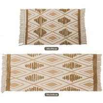 모로칸러그 발타러그 워셔블러그 페르시안카페트 모로코 목화 손으로 짠 카펫 Tufted Tassels 층 매트 침