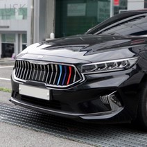 간지 더넥스트 스파크 라디에이터 그릴 포인트 삼색 데칼 튜닝 스티커 인테리어 액세서리 랩핑 용품, F_ 이탈리아_조수석