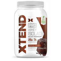 엑스텐드 프로틴 프로웨이 WPI 단백질 초코맛 23일분 정식제품, 상품+애니멀쉐이커740ml블랙