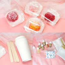 별님아씨 명가 카네이션 비누 선물 DIY 만들기 KIT 세트 패키지, 기본(베이스 화이트)+오리지널카네이션