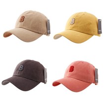 볼캡 남자 여자 야구 스포츠 캡모자 두꺼운 면 청모자