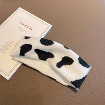 스포츠헤어밴드 머리띠 여성 인싸템 얼룩말무늬 넓은 라인 운동 땀 흡수 메이크업 세수 발브라켓 헤어액세서리 4753862957