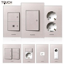 나노 모노 골드화이트 스위치 콘센트 통신, 30_통합수구1_8P+4P+CATV2방+2구콘센트, 1개