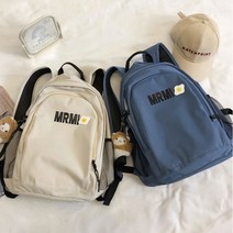 MRMI 남녀공용 레터링 백팩