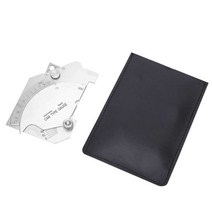 Calibro 용접 게이지 스테인레스 스틸 캠 유형 도금 크기 검사 도구 측정 MG-8 각도, 한개옵션0