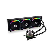Lian Li GALAHAD AIO 360 RGB UNI FAN SL120 EDITION 블랙 듀얼 120mm 팬 CPU 액체 냉각기 GA 360SLB, black_360mm | FAN
