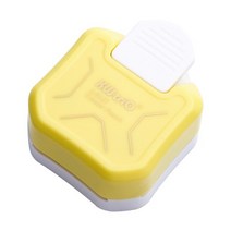 라미네이팅기계 콜드 롤 핫3-in-1 미니 코너 트리머 코너 라운더 펀치 R4/R7/R10mm 카드 인화지 라미네, 04 Yellow