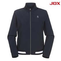 JDX 여성 로고 포인트 블루종 점퍼 X2SSWJW58NA