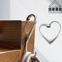 바로홈트 하투행거 휴대용 책상 테이블 가방걸이 사무실 가방보관 후크, 1개