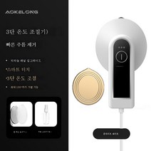 DFMEI.휴대용 소형 다리미.Portable small iron--휴대용 거치대 여행용 다리미 미니 전기 다리미 가정용, DFMEI.달빛 화이트 3 기어 (티타늄 패널)