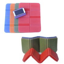 프라이스마켓 1인용 미니 등산 백팩킹 캠핑 피크닉 접이식 방석 돗자리 매트, 카키