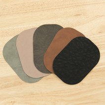 온더패브릭 / 팔꿈치 무릎 패치 - 인조가죽 와펜 5color BC0, 그레이