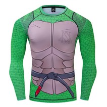 3D Goku T 셔츠 남성 여름 헬스 탑 킥복싱 Bjj 체육관 Rashguard Mma 권투 유니폼 무에타이 타이어, 13 CT069_06 XXXL