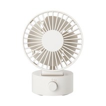 무인양품 MUJI USB 데스크팬(저소음), 화이트, C9S1018