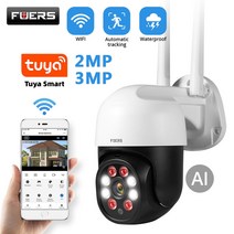 스마트카메라 홈 가정CCTV 감시카메라 fuers 1080p 3mp ip tuya 야외, 3m 2mp 32g 카드, 협력사, 영국 플러그
