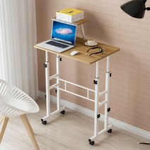 카라스탠딩책상J 입식책상 높이조절 컴퓨터책상, 화이트