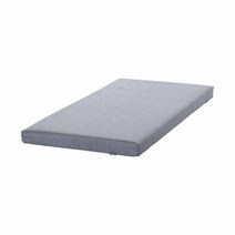 이케아 AGOTNES 오고트네스 폼매트리스 90x200/단단함/간이매트리스/침실가구/롤포장, 라이트블루_804.808.59