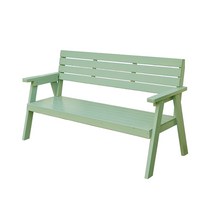 야외 공원 벤치 카페 정원 긴의자 등받이 실외 휴게 시설 발코니 안뜰 매장 업소용 데크, 3) 120cm