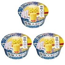 닛신 논프라이 전립분 면장인 컵라면 유자소금라멘 3개세트, 3개