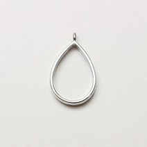 레진아트/프레임악세사리/물방울베젤프레임/은색/대