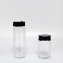 (70개) PET 깨소금통 소금후추통 캠핑용 조미료통 다이소 가루 파우더 소분통 공병, 250ml (캡 3구)