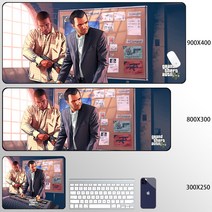 그랜드 테프트 오토 GTA 5 게이밍 마우스 장패드, I + 300X250mm