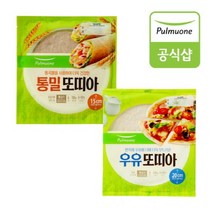 [풀무원] 또띠아 2종 6개 골라담기 통밀 우유, 1. 통밀 6