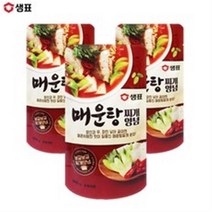 예이니식품 샘표 매운탕 찌개 양념 3개(140gx3개) 여행캠핑간편요리소스조림, 9개, 140g