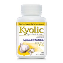 쿄릭 레시틴 콜레스테롤 포뮬러 104 숙성 마늘 추출물 100/200/300캡슐, 1. 100캡슐 x 1병
