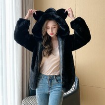 무스탕 쇼핑몰 안감 퍼프리 램스울 인조 모피 자켓 코트 여성 미디 양 패션 재킷