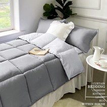 에이브 세미마이크로 슈퍼싱글 이불패드세트SS2color