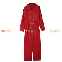 청데님 점프수트 손담비 화사 배기 연청 진청 반바지 프리미엄 스트리트 데님 점프슈트 여