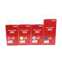 캐논 정품인증 LBP 5960KC 토너 4색1세트 CRG-302 BK/C/M/Y 평균 검정 10000매/칼라 각 6000매, 1개, 검정+칼라