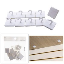부착용고리 10P 부착후크 다용도후크 못없이액자걸기