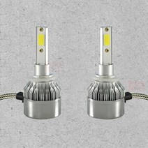 SM6 600루멘 LED 교체 전구 안개등 공용서치라이트, H8 2개 1세트