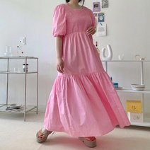 빅사이즈 원피스 스모크 맥시 롱 제주 바캉스 휴가룩 55~120 추천!