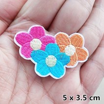 데님 셀프수선테이프 와펜 DIY레인보우 스마일 자수 철 의류 자켓 스티커 패치에 배낭 배지 모자 파카 코트 패치에 아플리케