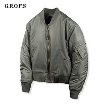[그롭스]M50 MA-1 FLIGHT JACKET 항공 점퍼 (카키)