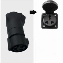 전기차 충전변환젠더 5핀 to AC어댑터, 220v, 1개