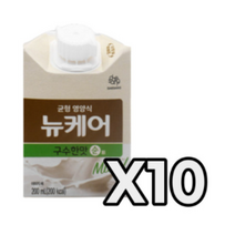 뉴케어 구수한맛 순 균형영양식, 10개, 200ml