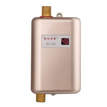 전기순간온수기 3800W/3000W 탱크 없는 순간 미니 전기 온수기 주방 보물 110/220V, 03 gold_01 미국