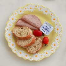 홈카페 브런치 디저트 데이지 레몬 앞 접시 2p