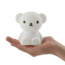 인테리어무드등 토끼 취침등 네덜란드 Mr Maria 미피아 토끼 실리콘 스탠드 사 Wstug 증정, 03 곰돌이